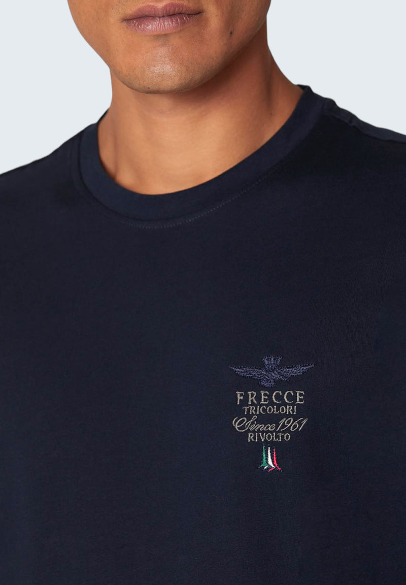 Aeronautica Militare T-Shirt 232ts2015j592 Dark Blu