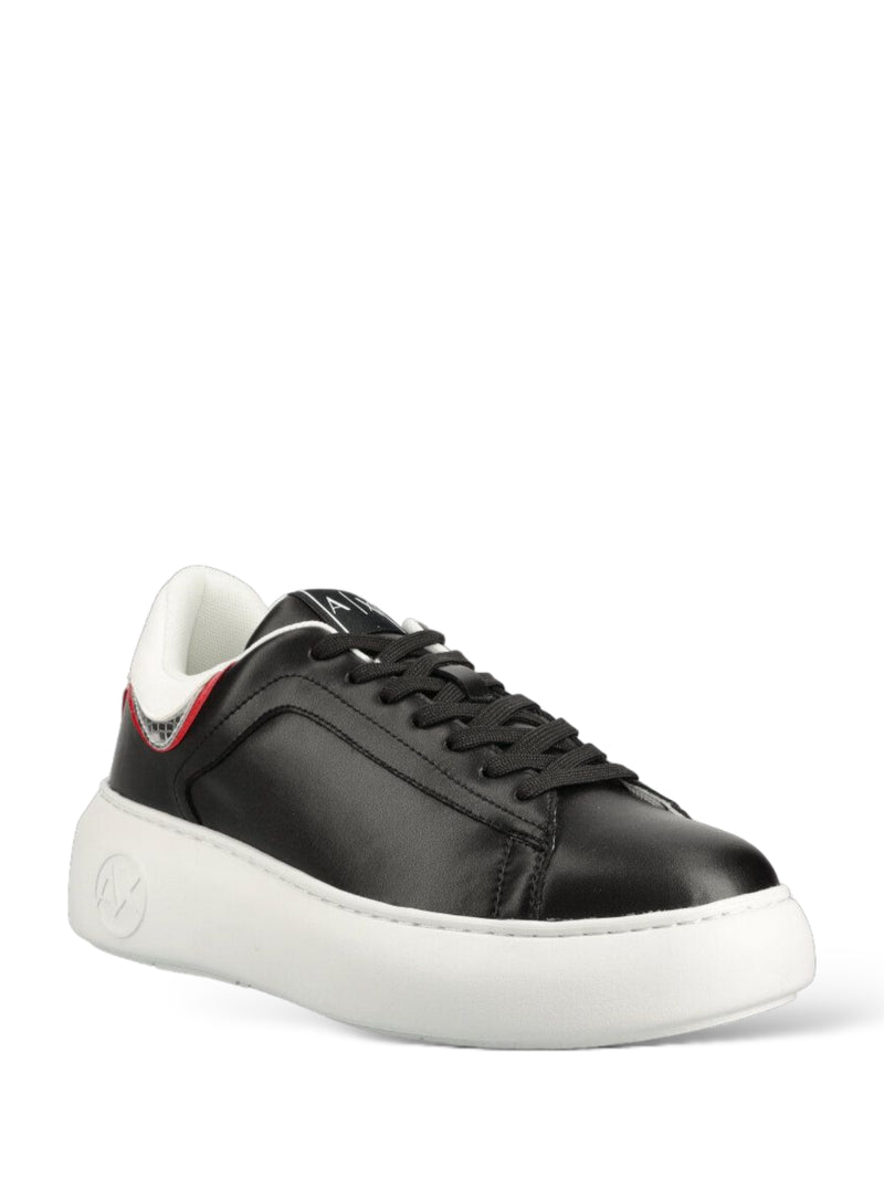 Armani Exchange Sneakers Xdx108 Black+red+op.wht