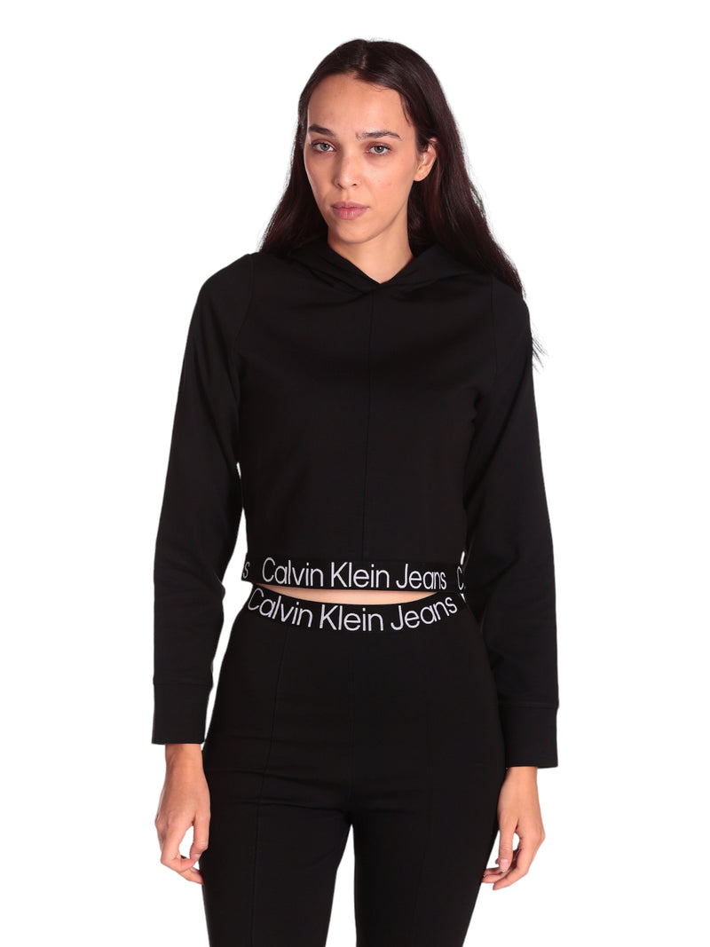 Calvin Klein Jeans Felpa J20j221413 Ck Black
