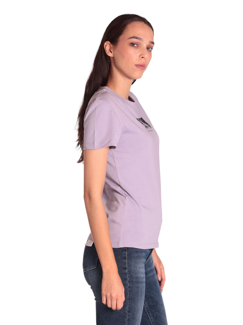 Calvin Klein Jeans T-Shirt J20j221631 Lavender Aura