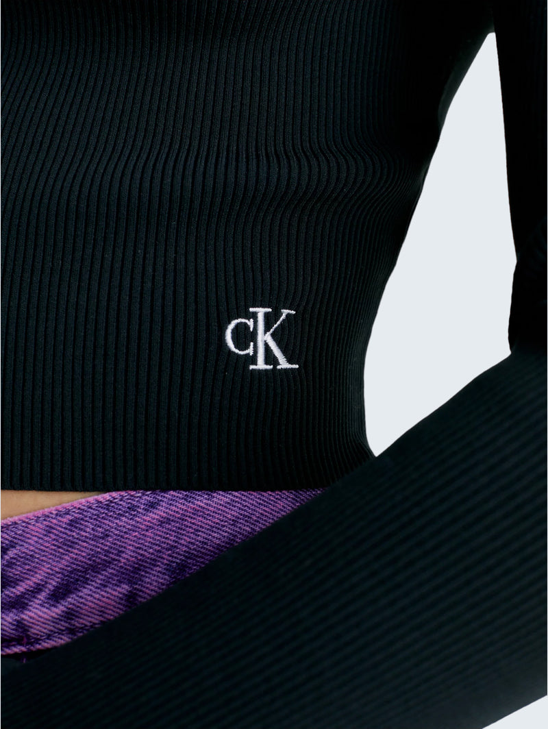 Calvin Klein Jeans Maglione J20j222722 Ck Black