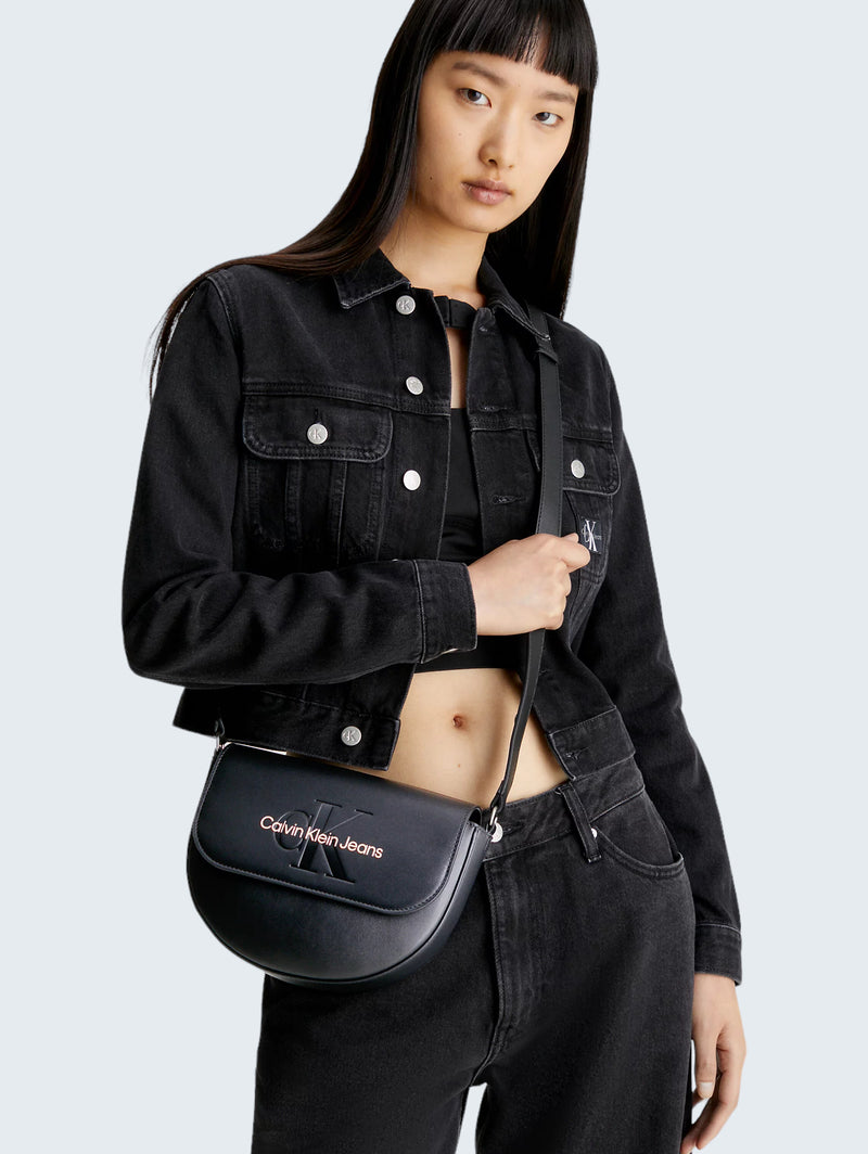 Calvin Klein Jeans Borsa A Spalla K60k611223 Black