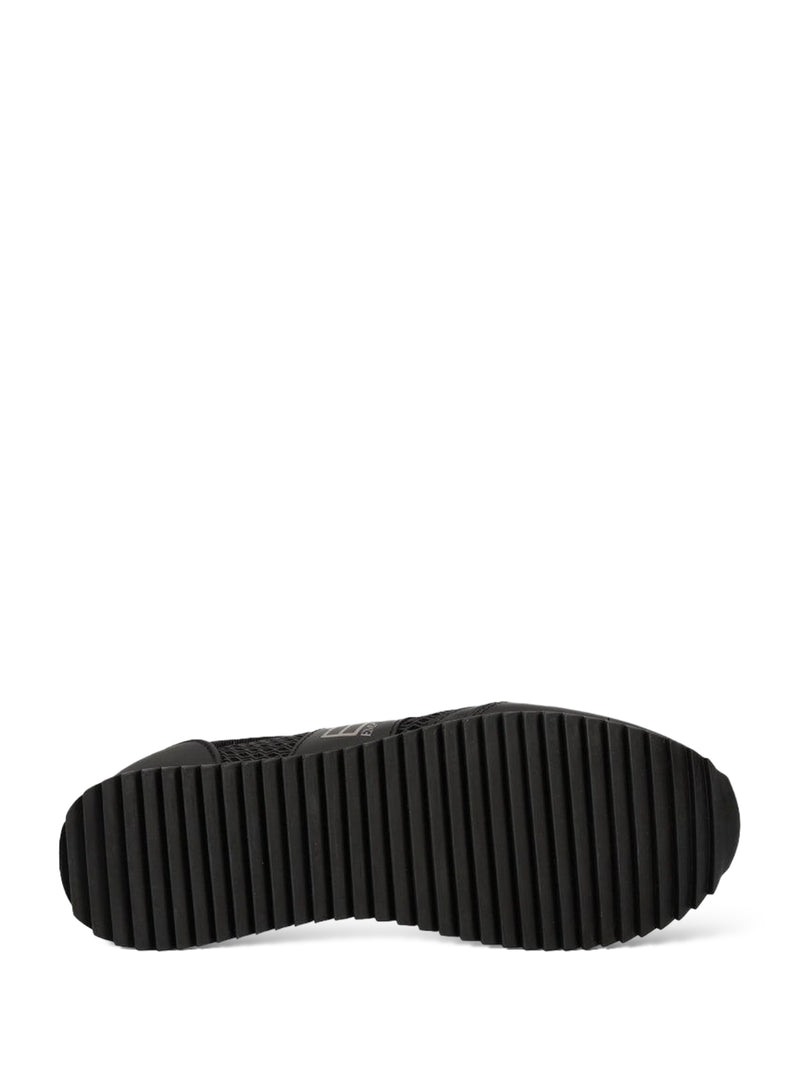 Ea7 Emporio Armani Sneakers X8x027 Triple Black+iridesc