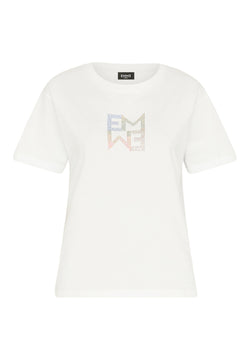 Emme Marella T-Shirt Rata Bianco