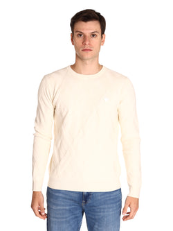 Guess Jeans Man Maglione M3yr08 Pearl White