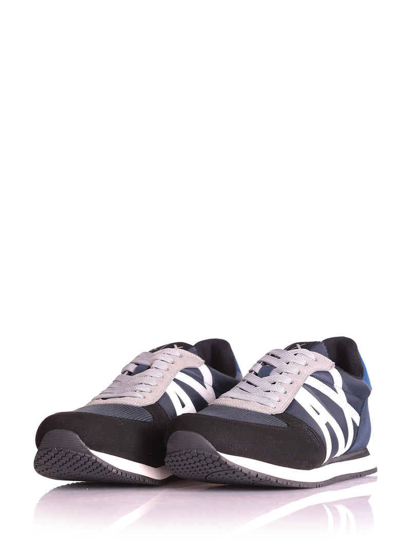 Armani Exchange Sneakers Xux017 Black+navy+grey