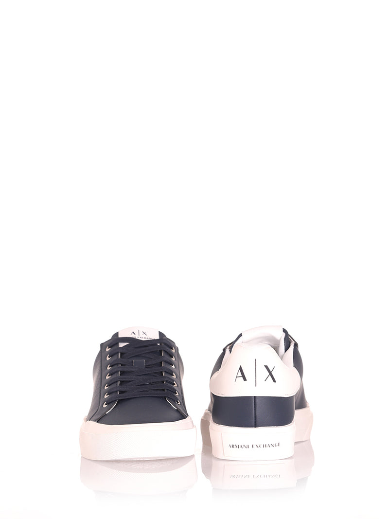 Armani Exchange Sneakers Xux166 Navy+optic White